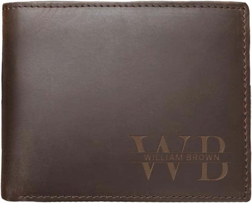 Personalized Leather Wallet