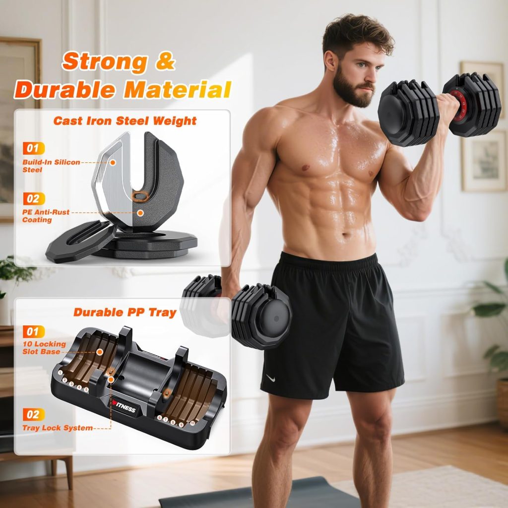 Adjustable Dumbbells