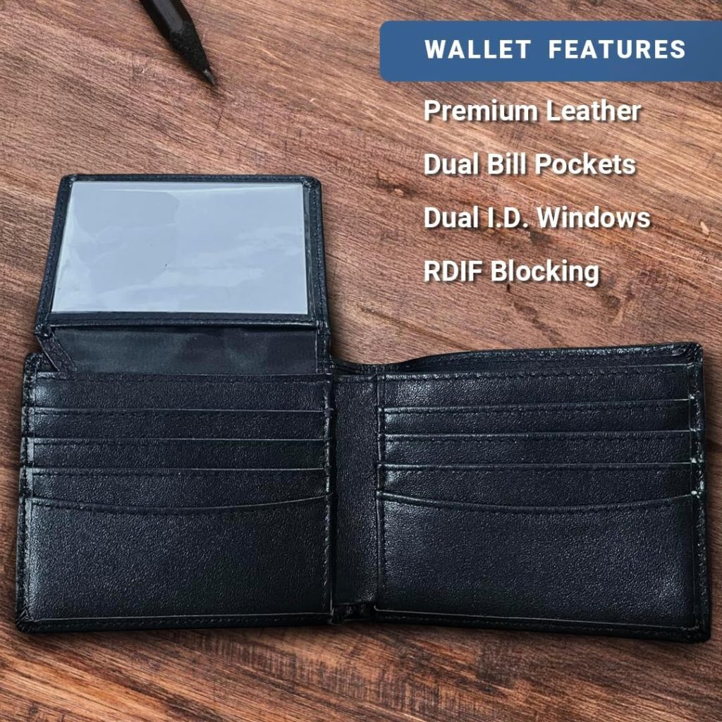 Personalized Leather Wallet